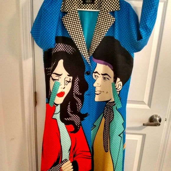 Akira PopArt Trench coat - Picture 1 of 2